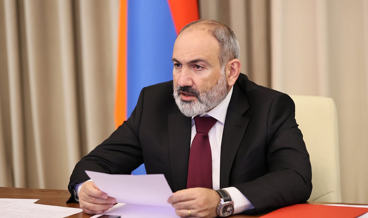 Armeenia peaminister Nikol Pašinjan