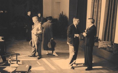 Mööblikangaste ja vaipade näitus Tallinnas. 1938