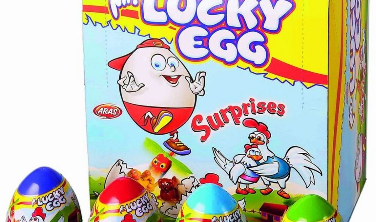 Mänguasi "Mr Lucky Egg" osutus mürgiseks.