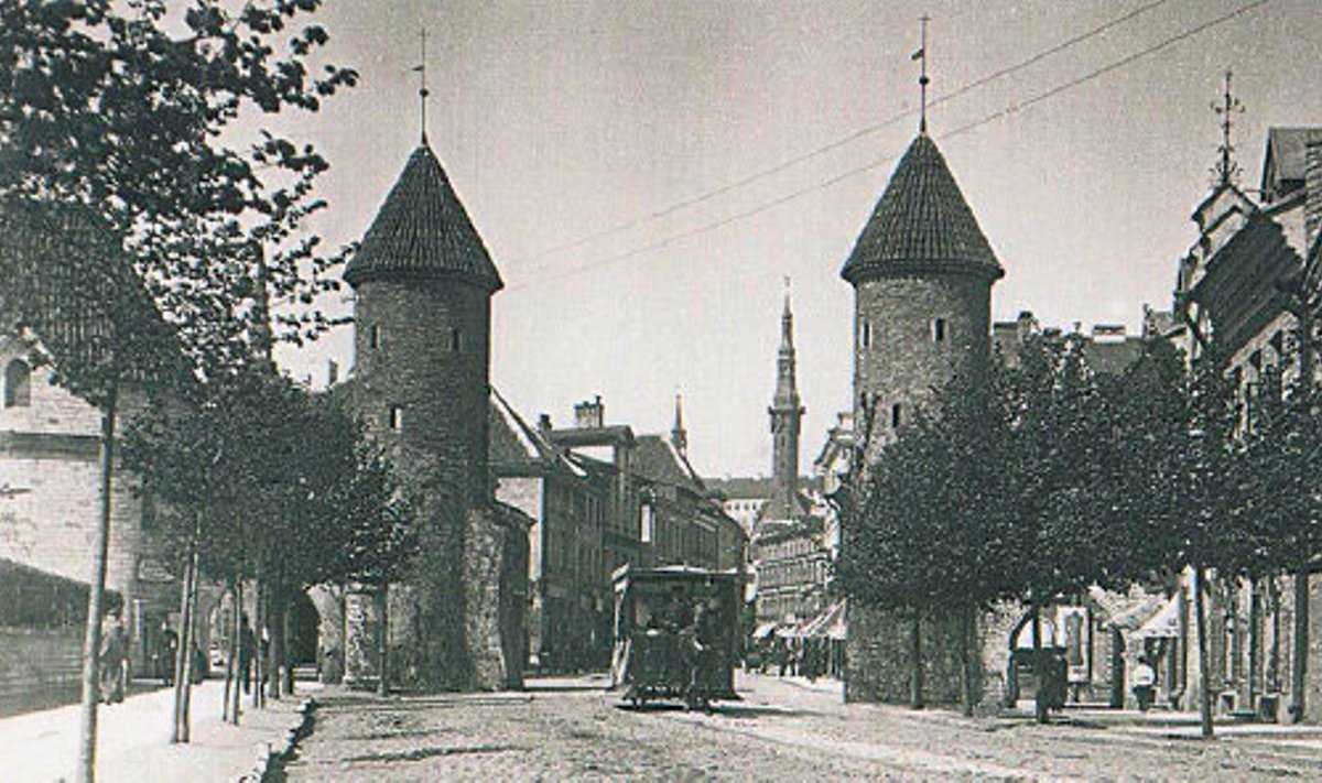 Konka Viru värava juures XX sajandi algul.