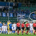 FOTO | Silmakirjalikkuse tipp? UEFA esitles otse-eetris uhkelt lippu, mille eest alles hiljuti Eestit rahatrahviga karistas