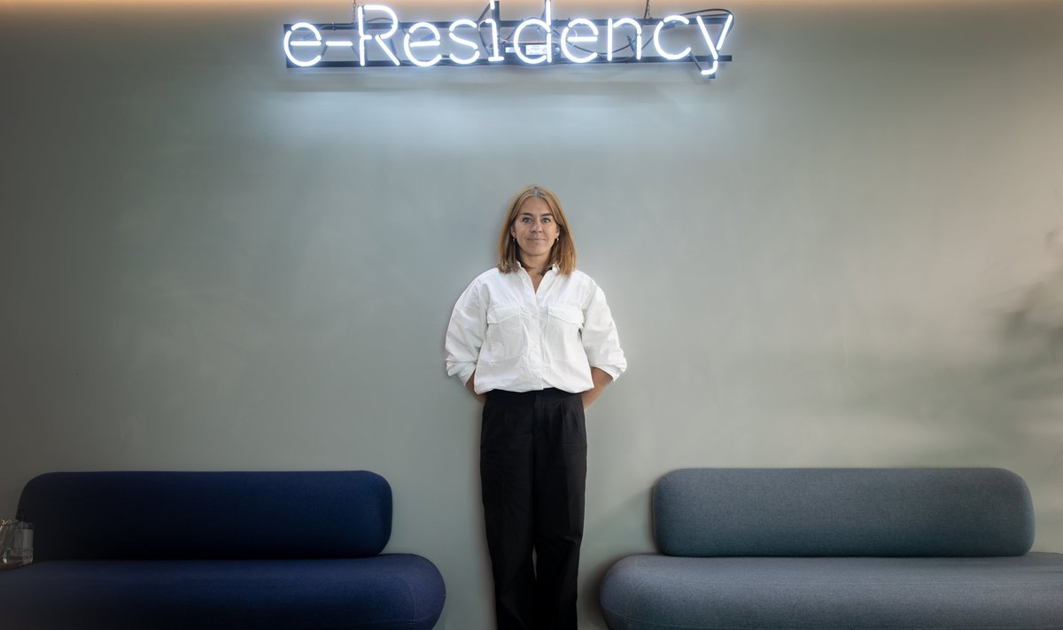 E-residentsuse programmi juht Liina Vahtras.