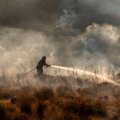 На Кипре бушует лесной пожар. Власти называют его самым страшным в истории страны