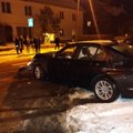 ФОТО: В Таллинне на Ристику произошло ДТП, один водитель сбежал, но был пойман