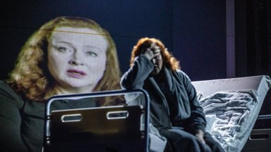 Alla Pugatšova Tallinna etendusele ei jõudnud: Vene Teatris primadonnast rääkiv „Iceberg“ tõi kohale täismaja