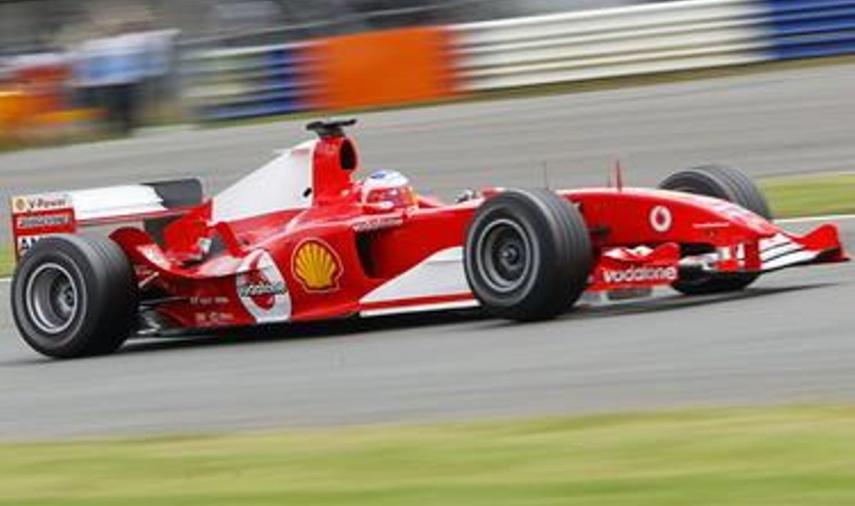 Rubens Barrichello Suurbritannia GP-l