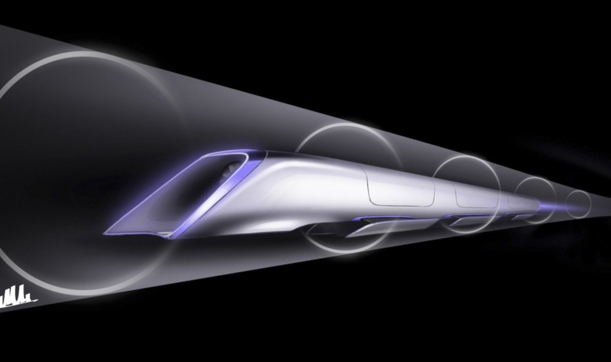 Hyperloopi teoreetiline rong