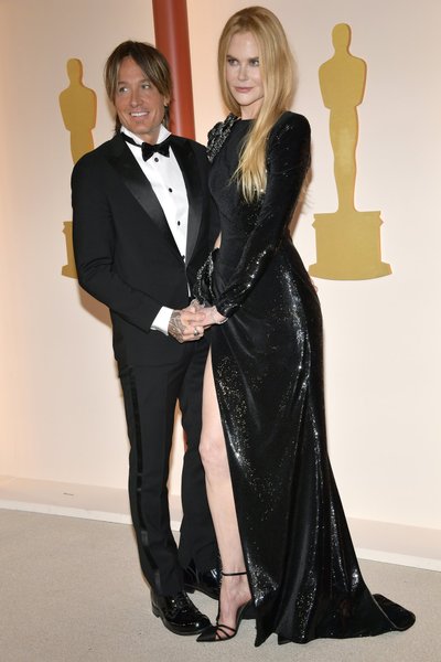 Keith Urban ja Nicole Kidman Oscarite galal.