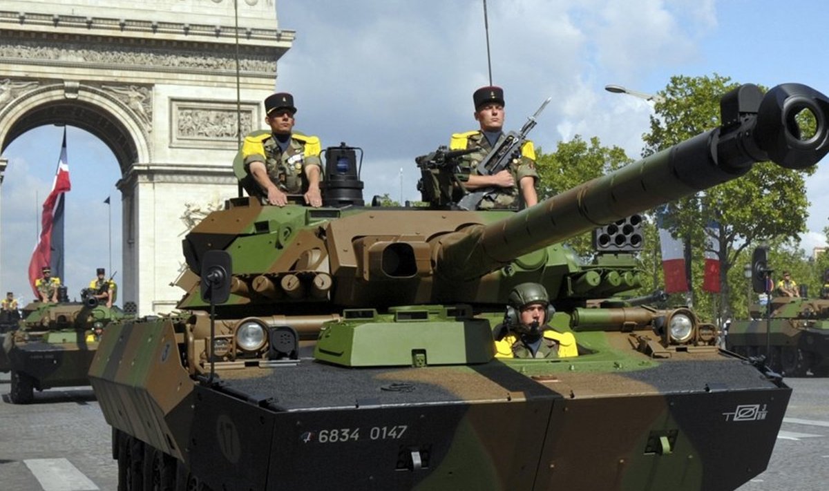 Pariis, Prantsusmaa, Leclerc, tank