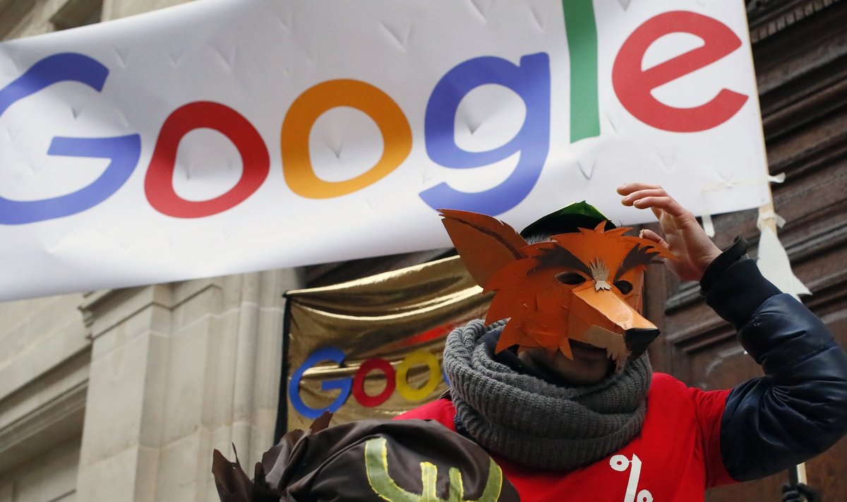 Jaanuaris väljendasid Prantsuse meeleavaldajad Google’i Pariisi peakorteri ees nördimust selle pärast, et ettevõte väldib maksude maksmist.