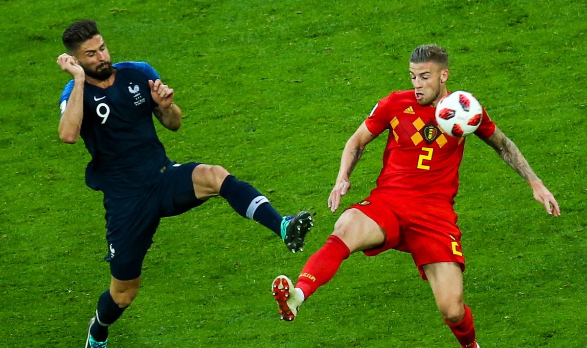 Prantsusmaa vs Belgia MM-i poolfinaalis