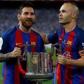 FC Barcelona on paanikas: Messi ja Iniesta võivad klubist tasuta lahkuda