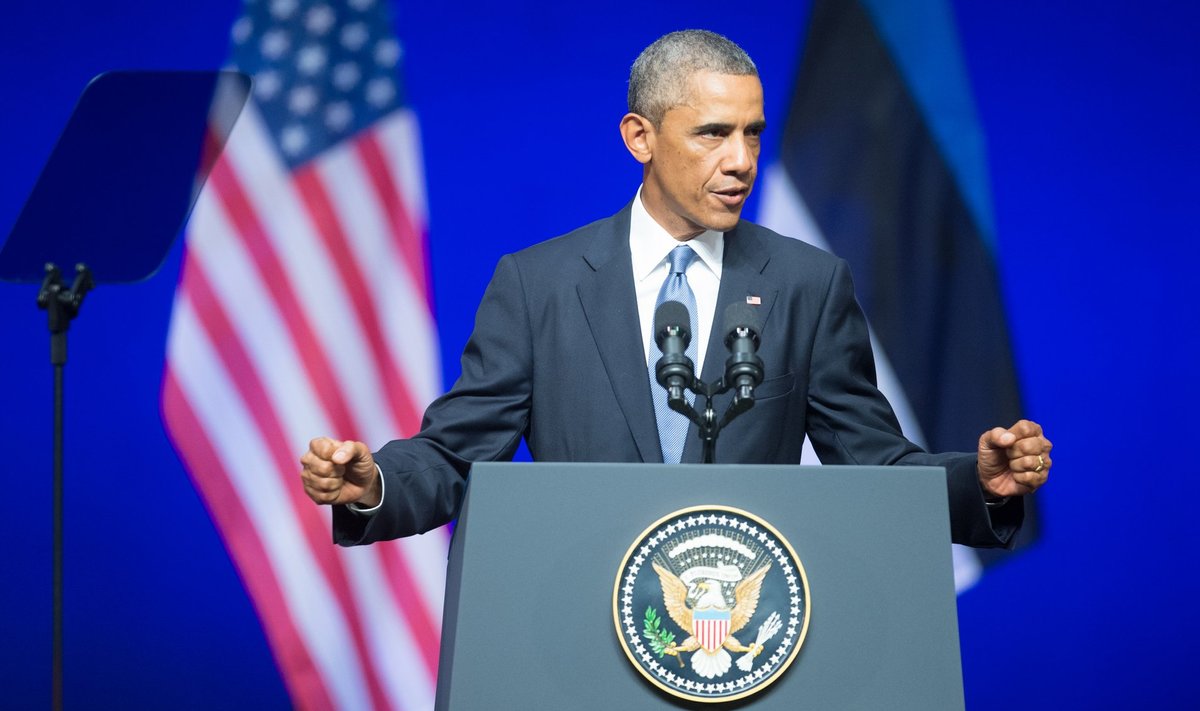 USA president Barack Obama pidas  Nordea kontserdisaalis avaliku loengu