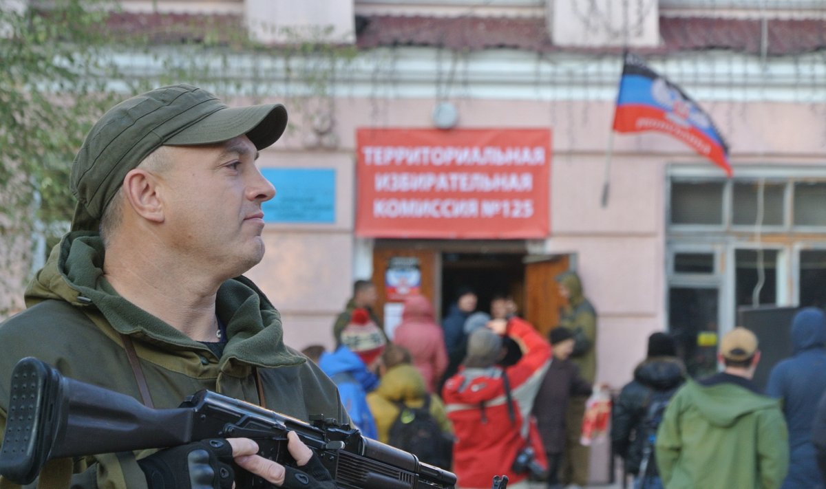 Nn parlamendi „valimise” päev Donetski Rahvavabariigis