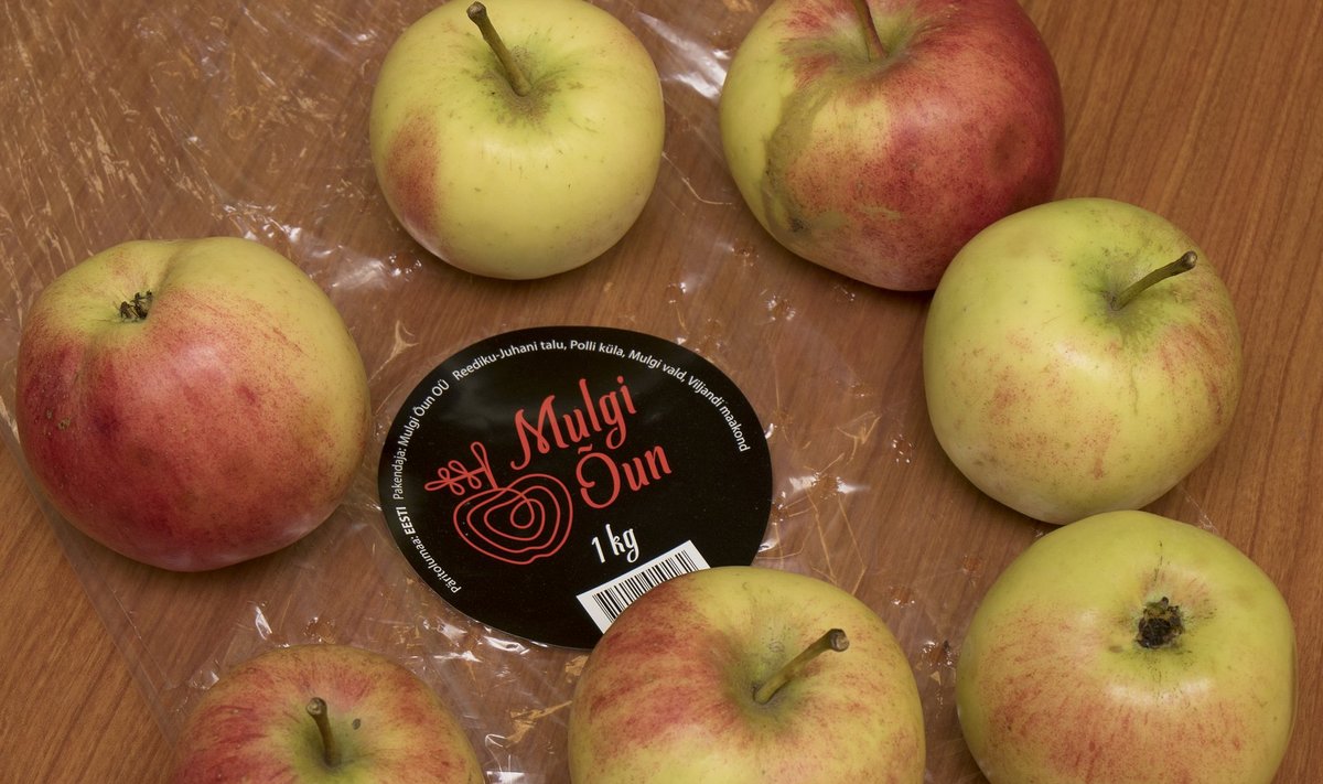Mulgi õuna uutel pakenditel puudub sort 'Renett' või 'Kuldrenett'.