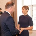 FOTOD | President Kaljulaid arutas Poola riigipeaga julgeolekuküsimusi