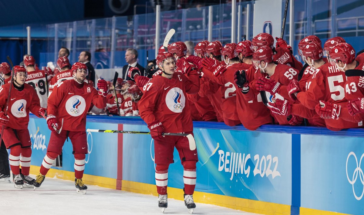 Сборной России по хоккею на Олимпиаде-2022 в Пекине