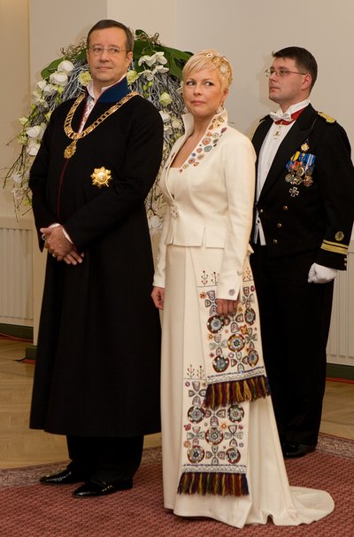 President Ilves abikaasaga