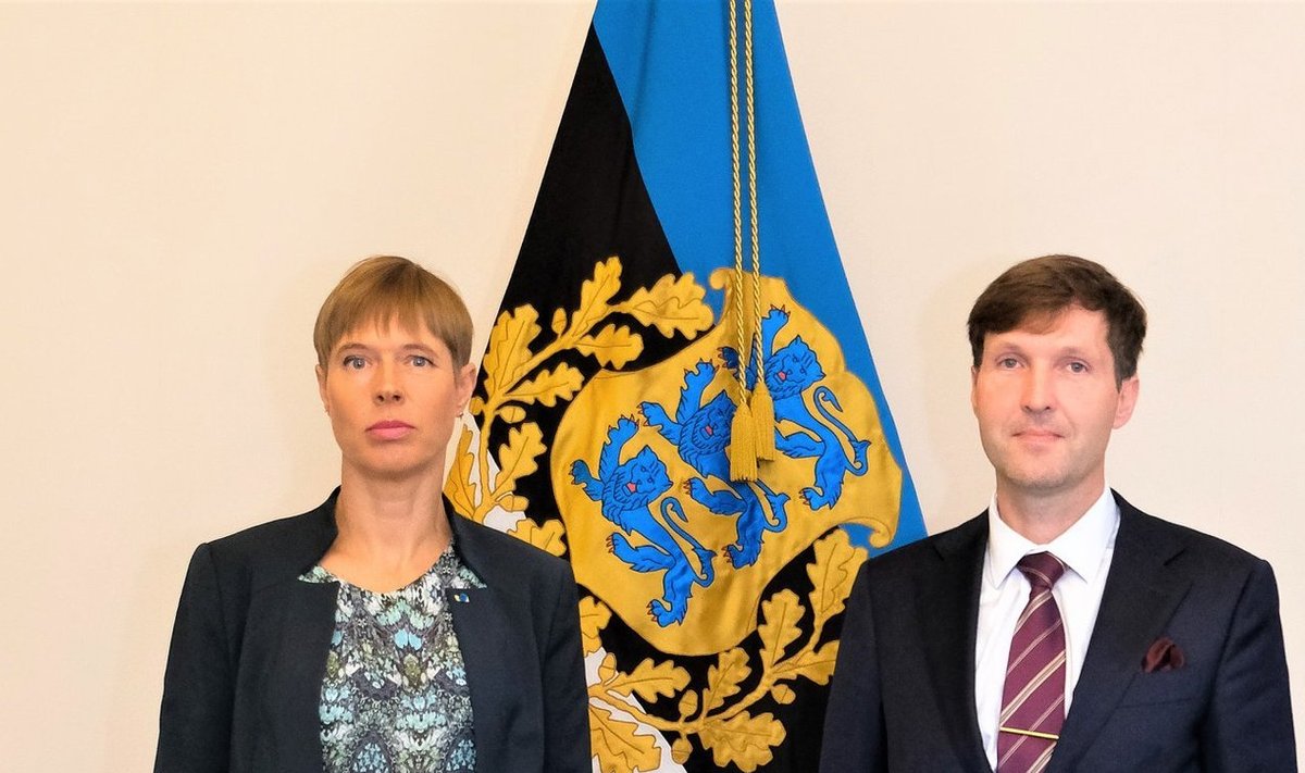 President Kersti Kaljulaid ja EKRE esimees Martin Helme