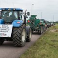 Põllumehed protestisid traktorite mürinal