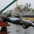 VIDEO: Lewis Hamilton sõitis Kanada GP teisel vabatreeningul seina