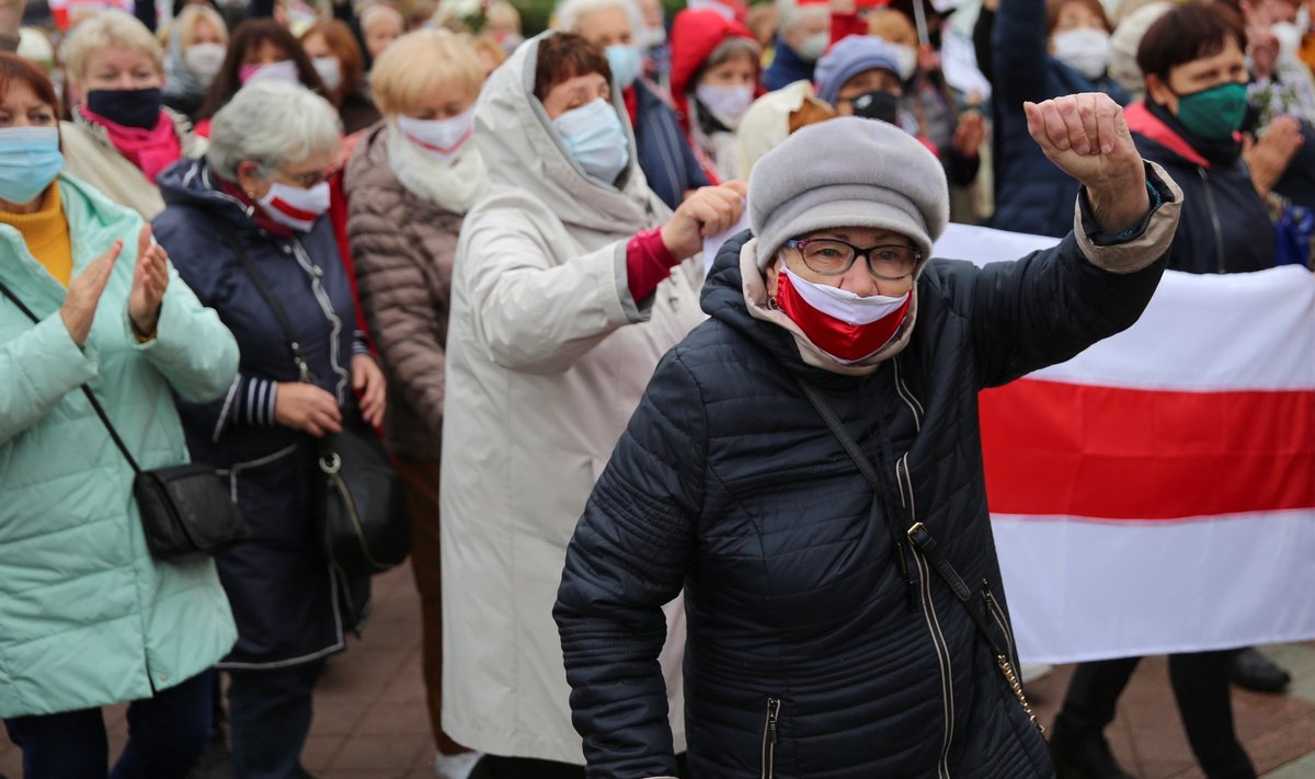 Esmaspäeval tulid Minskis protestima pensionärid, keda seni on peetud Lukašenka peamisteks toetajateks.