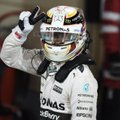 FOTOD: Hamilton oli Bahreinis ajasõidu kiireim, Rosberg kaotas Vettelile