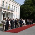FOTOD: Saksa president Joachim Gaucki tervitasid Kadriorus Eesti riigijuhid