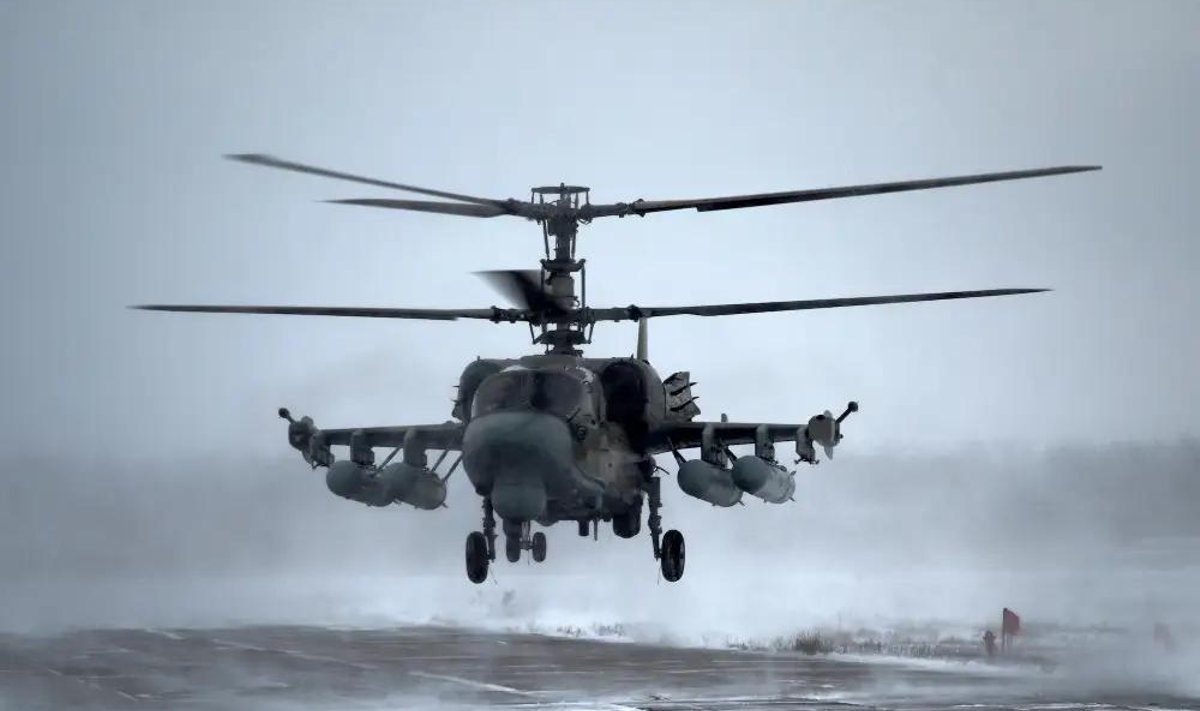 Ka-52 kopter enne sõda