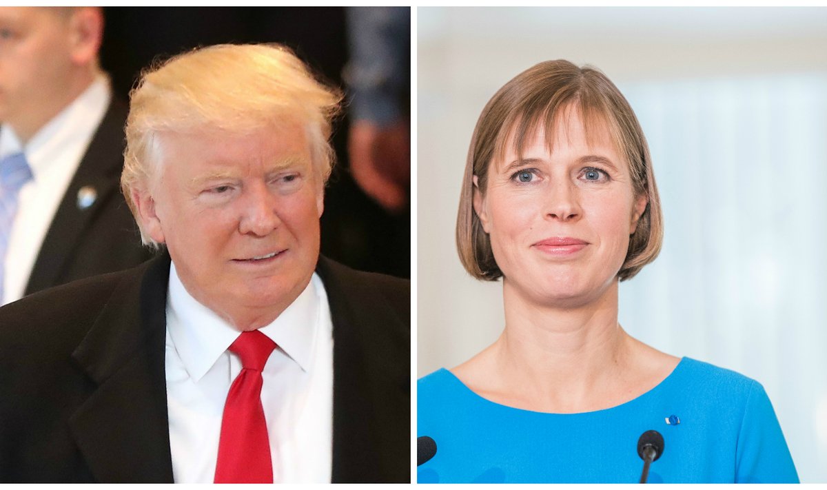 Donald Trump ja Kersti Kaljulaid