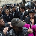 VIDEO | Prantsusmaa president Macron pahandas Jeruusalemmas Iisraeli turvameeste peale