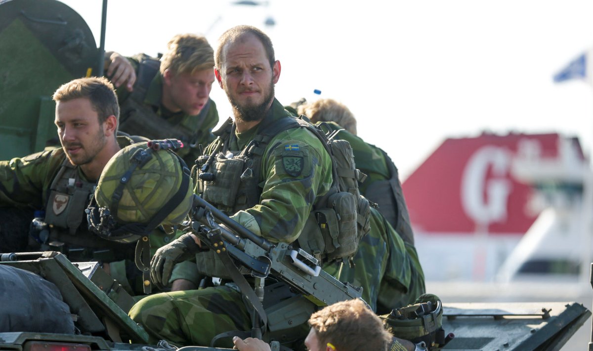 Rootsi sõjaväelased Gotlandil