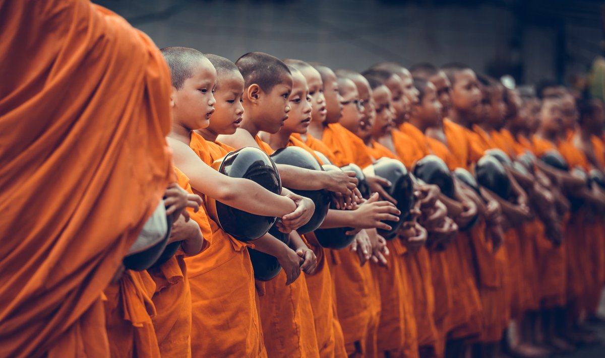 Mida söövad budistlikud mungad?