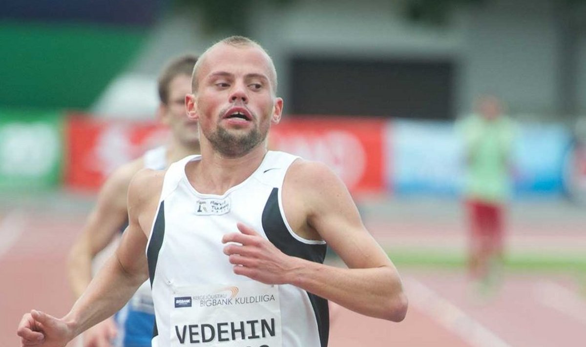 Nikolai Vedehhin jooksis teise eestlasena miili alla nelja minutiga.