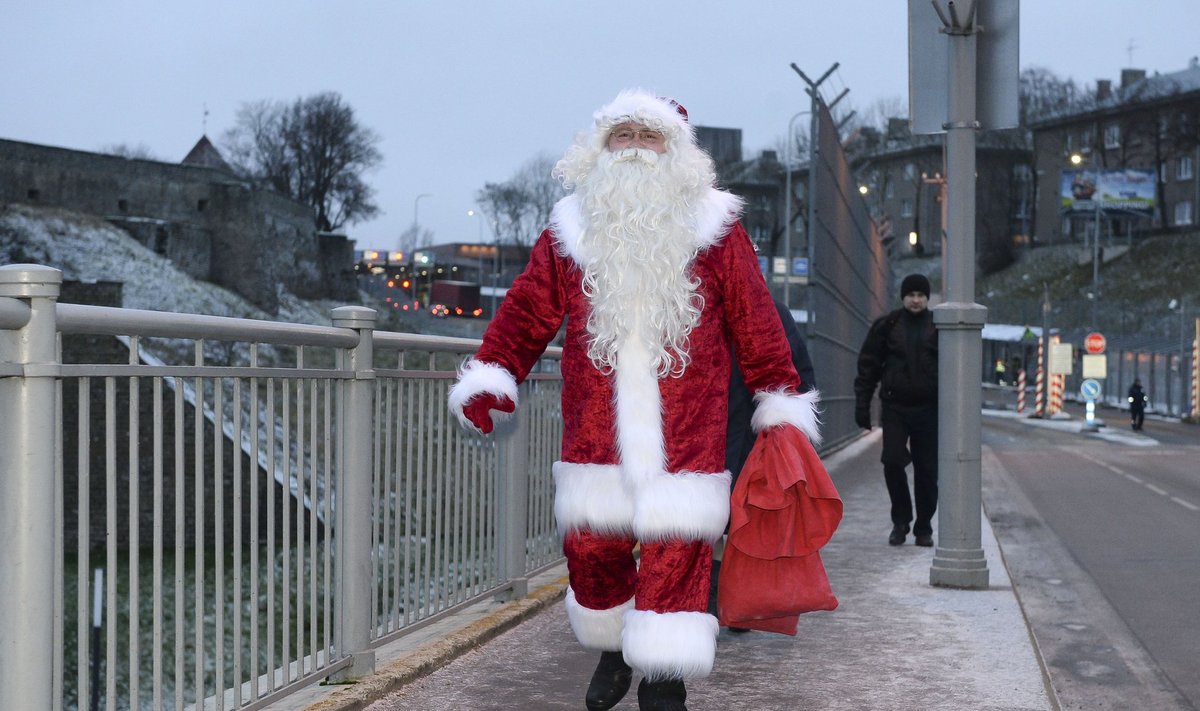 Jõuluvana Narvas