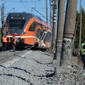 Eesti Raudtee likvideerib Raasiku õnnetuspaigal avarii tagajärgi