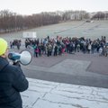 FOTOD JA VIDEO: Tallinna Lauluväljakul üritati murda mannekeeni väljakutse maailmarekordit