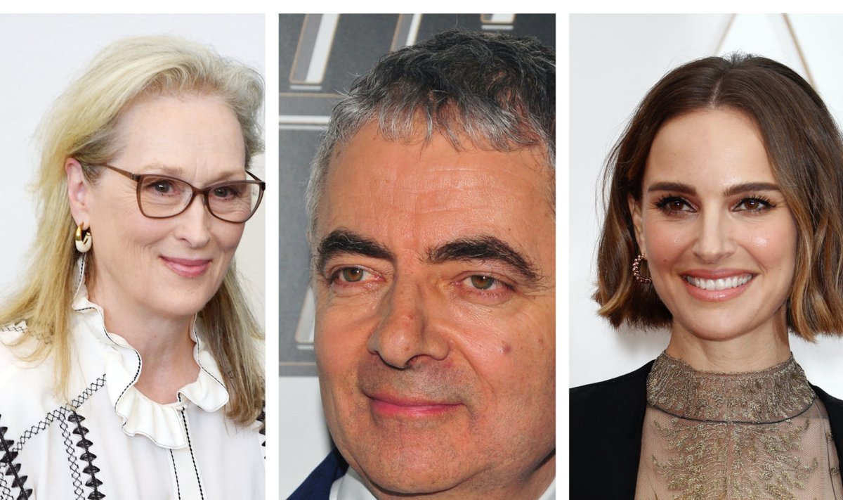 Meryl Streep, Rowan Atkinson, Natalie Portman