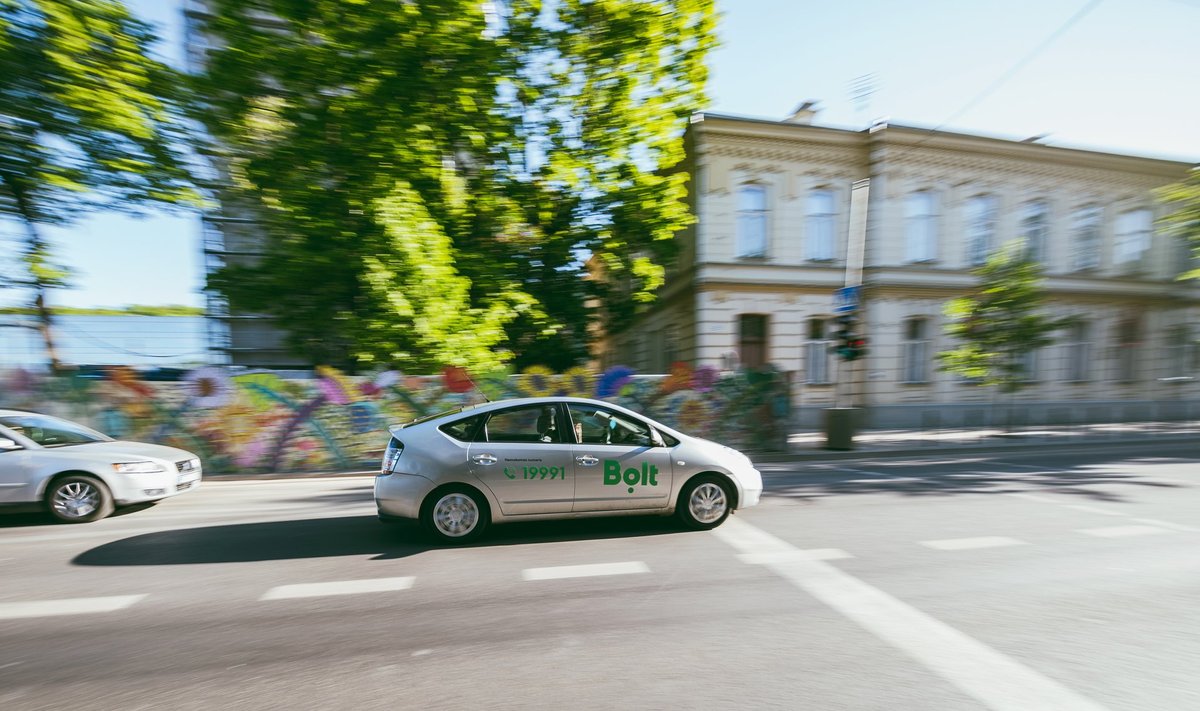 POPULAARNE TEENUS: Bolti auto Leedus Kaunases.