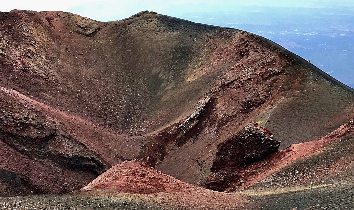 Etna vulkaanikraater