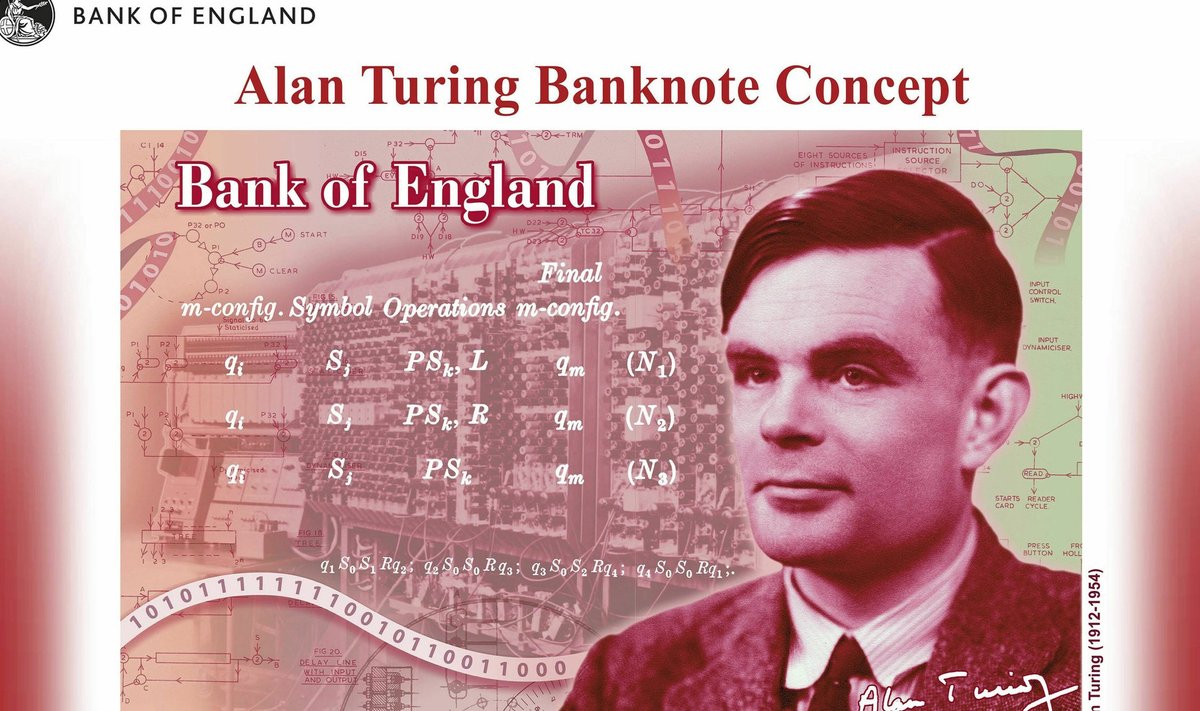 Alan Turing 50-naelasel