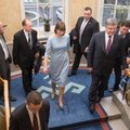 DELFI FOTOD: Eestisse saabus visiidile Ukraina president Petro Porošenko