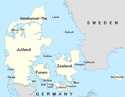 Taani saared (küll inglisepäraste nimedega)