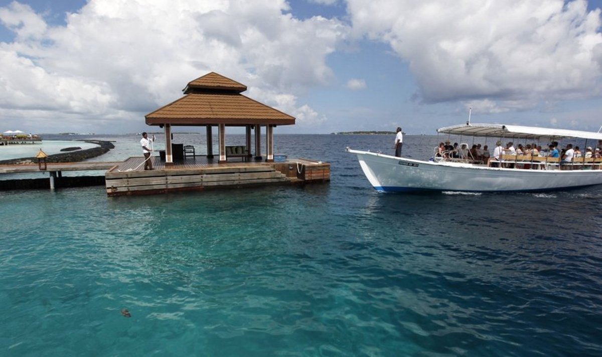Maldiivid on kimpus maailmamere tõusuga