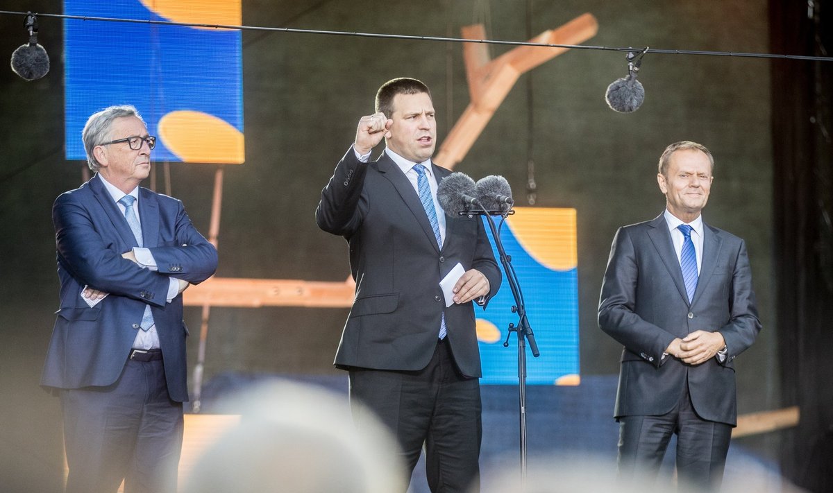 Eesti Euroopa Liidu eesistumise kontsert Vabaduse väljakul