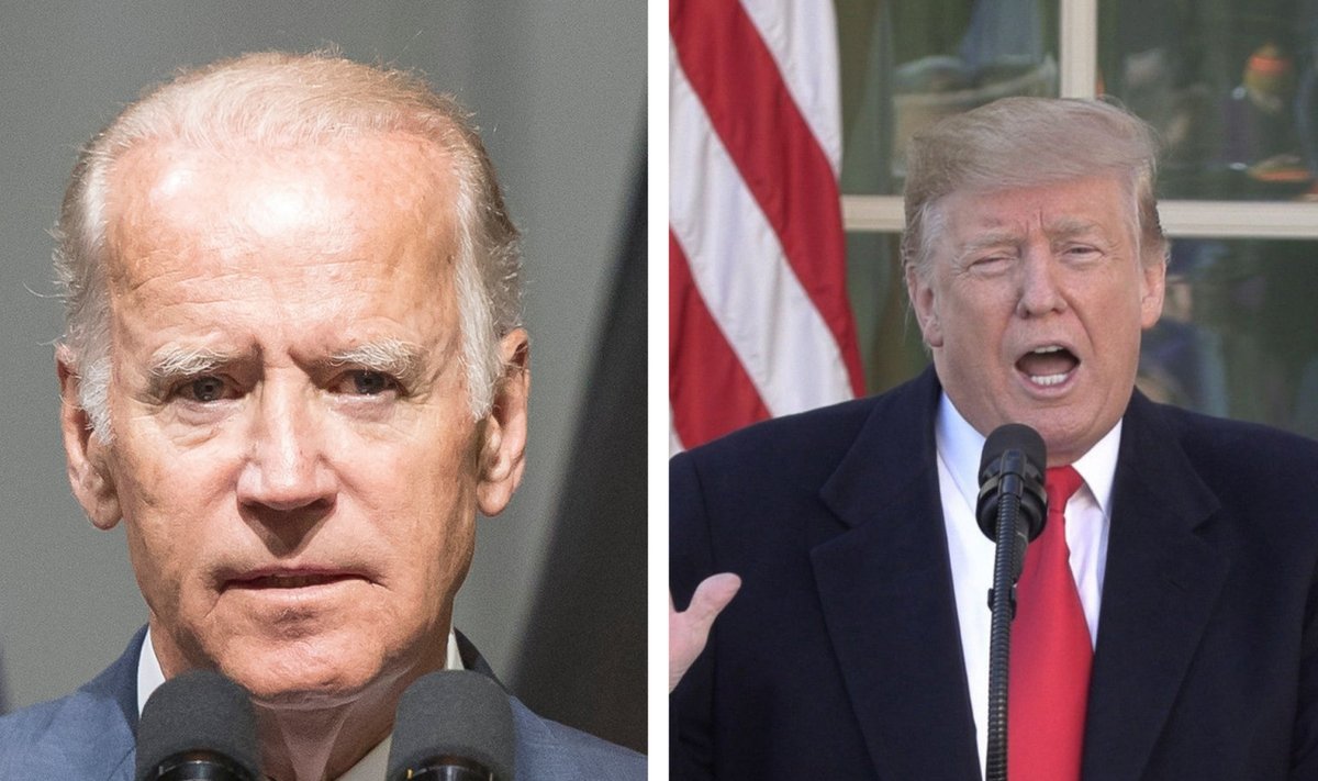 Kollaaž: USA presidendiks kandideerivad demokraat Joe Biden ja vabariiklane Donald Trump