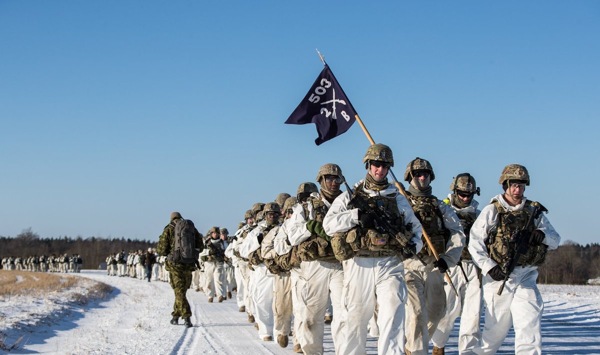 Liitlaste ja Scoutspataljoni jalgsirännaku algus Kirde-Eestis