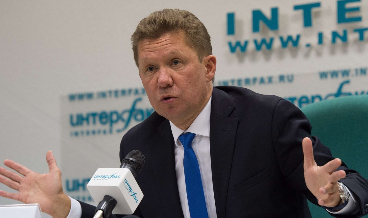 Gazpromi juht Aleksei MIller