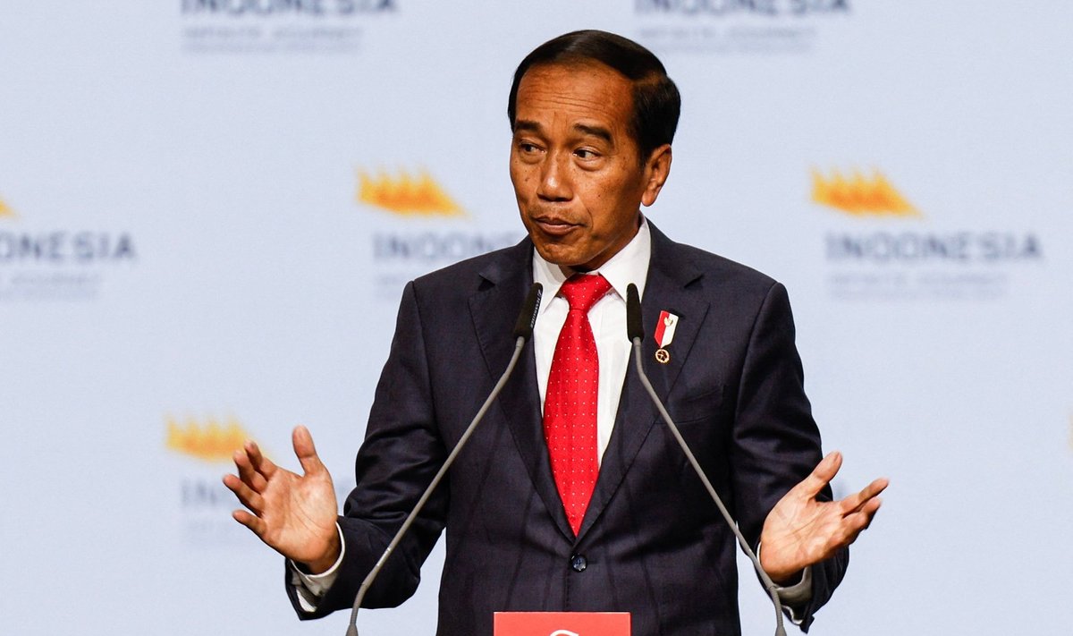 Indoneesia president Joko Widodo lootis plaaniga Ukrainasse rahu tuua.