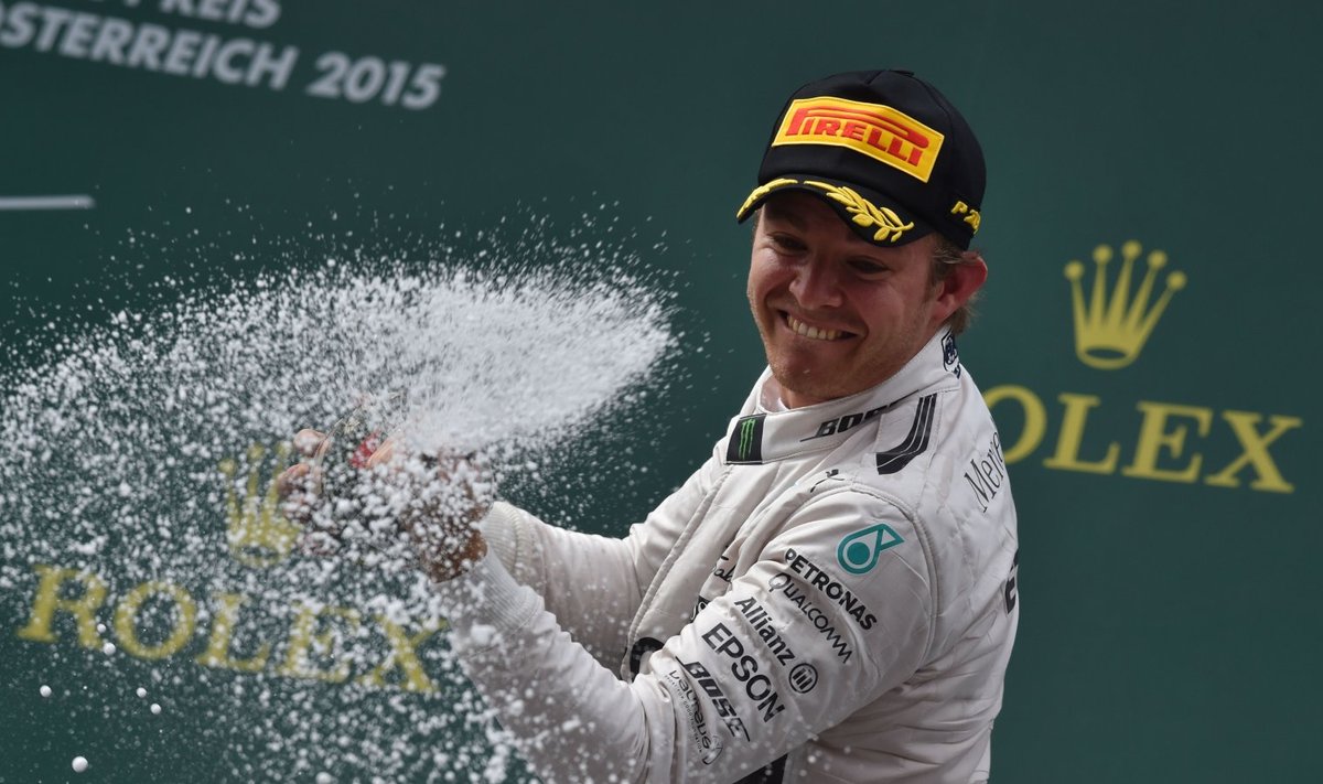 Võidukas Nico Rosberg Austria GP-l